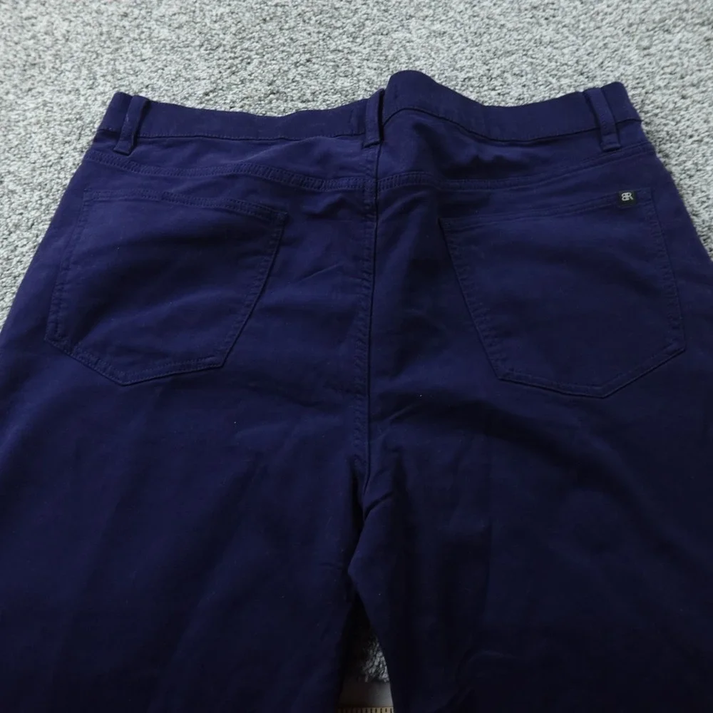 NEW Banana Republic Jeans Mens 38X30 Blue Five Pocket Pants Straight Stretch